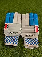 CRICKET BATTING GLOVES GN GN7 PRO DELTA BLUE