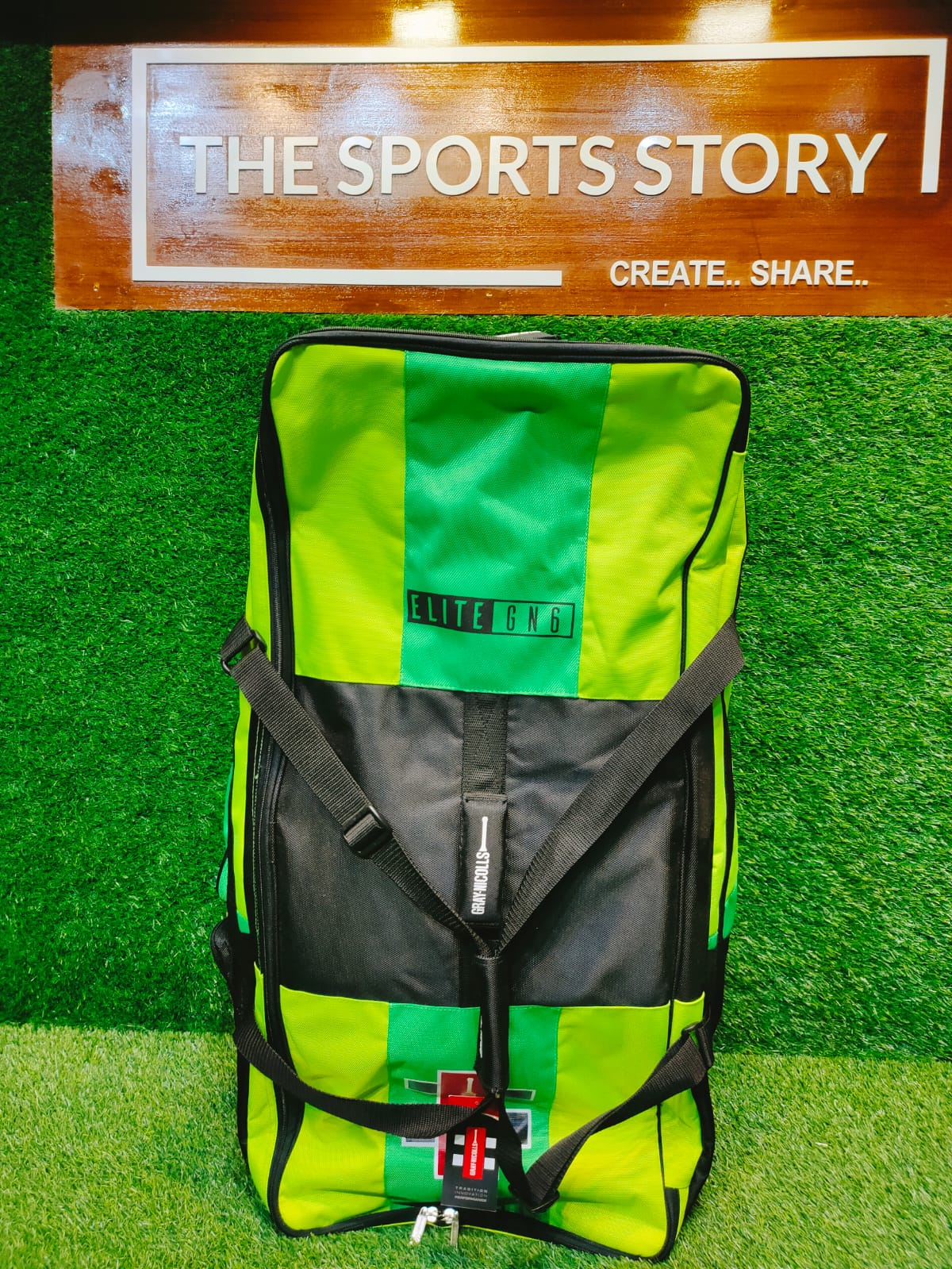 Cricket Kit Bag - GN - BAG WHEELIE GN6 ELITE