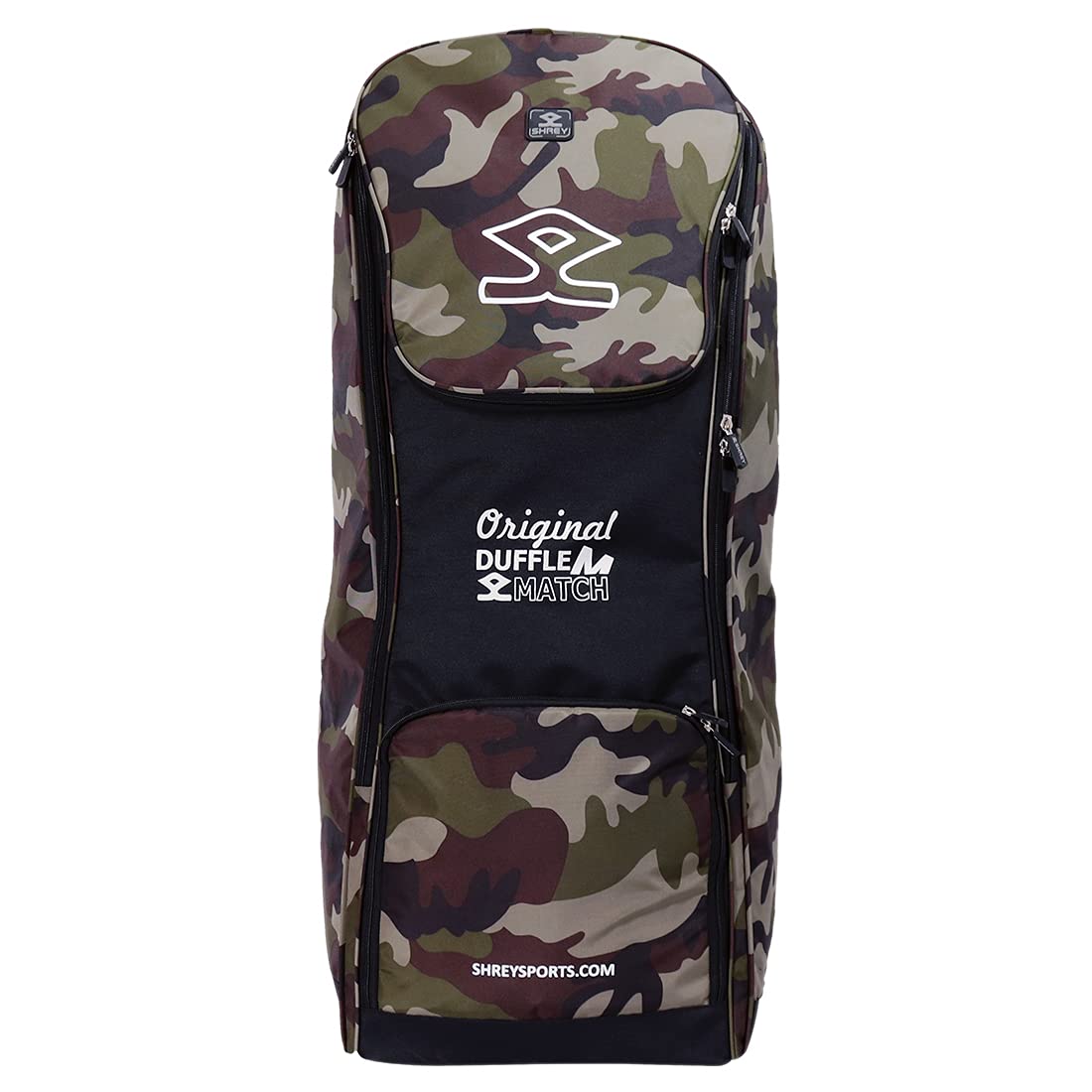 Cricket Kit Bag SHREY Match Duffle Bag CAMO