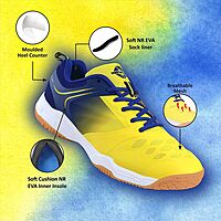 Nivia Badminton Shoe  HY COURT