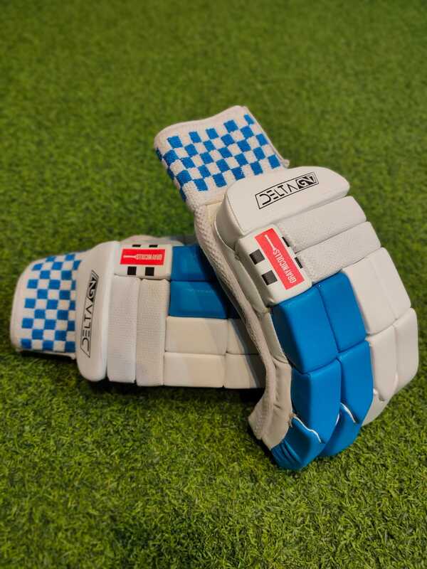 CRICKET BATTING GLOVES GN GN7 PRO DELTA BLUE