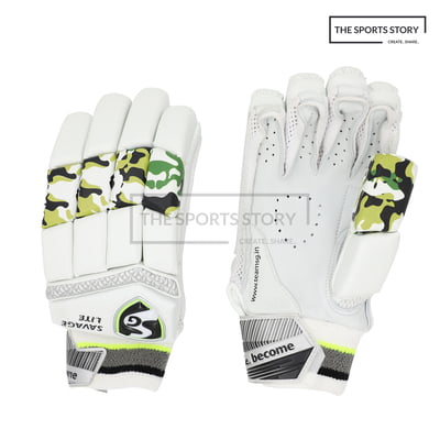Cricket Batting Gloves -SG SAVAGE LITE Cricket Batting Gloves -SG SAVAGE LITE