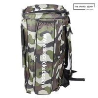 Cricket Kit Bag - SS - Camo Pack Duffle Green
