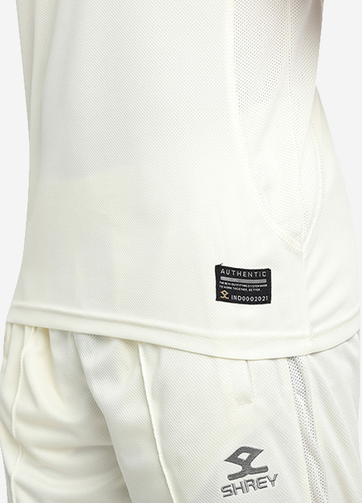 SHREY Cricket Match Shirt Junior Short Sleeve