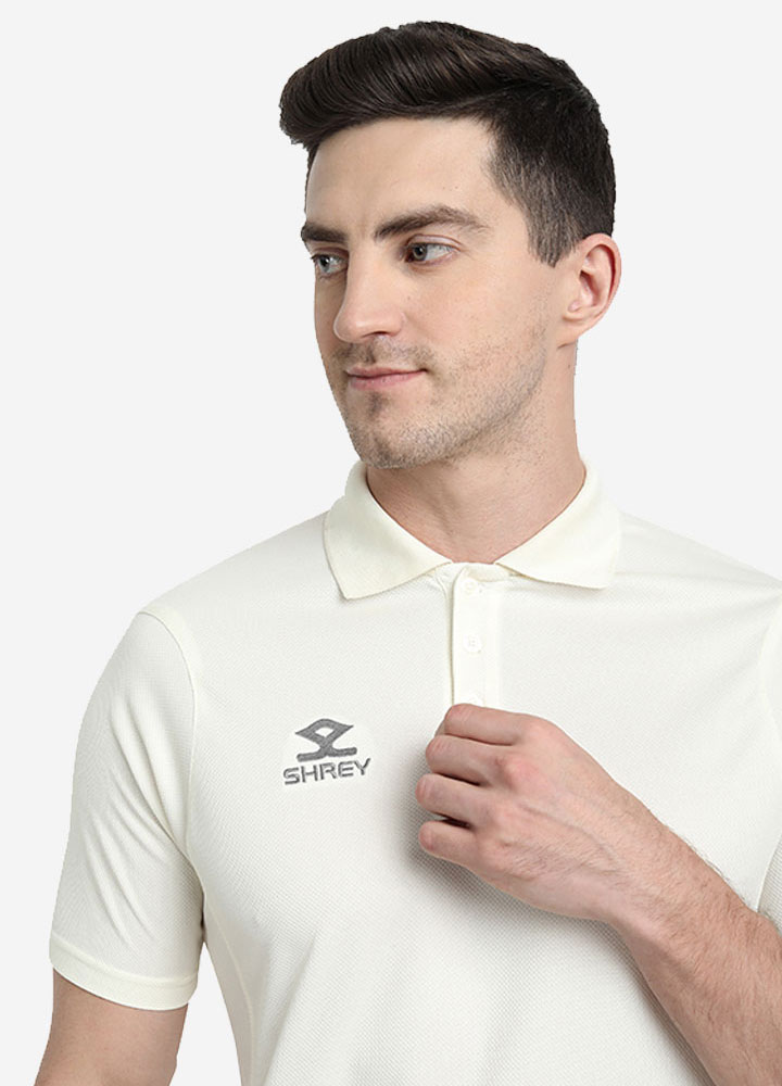 SHREY Cricket Match Shirt Junior Short Sleeve