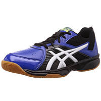 BADMINTON SHOE ASCIS-COURT BREAK  BLACK ASICS BLUE US 12