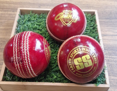 CRICKET BALL SS COUNTY RED